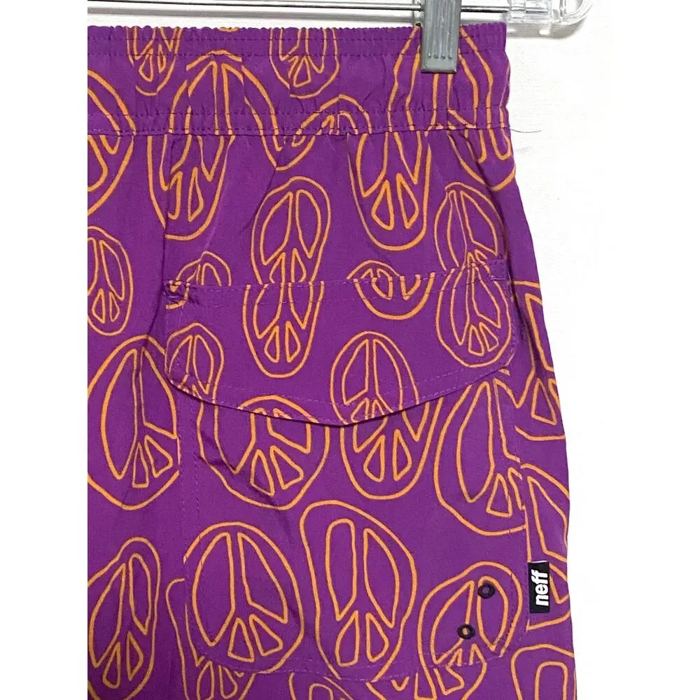 Neff purple swim